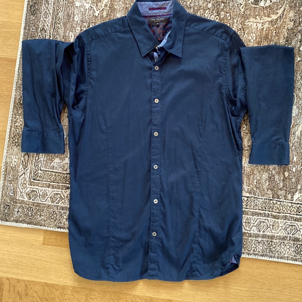 Navy blue Ted Baker shirt size 4